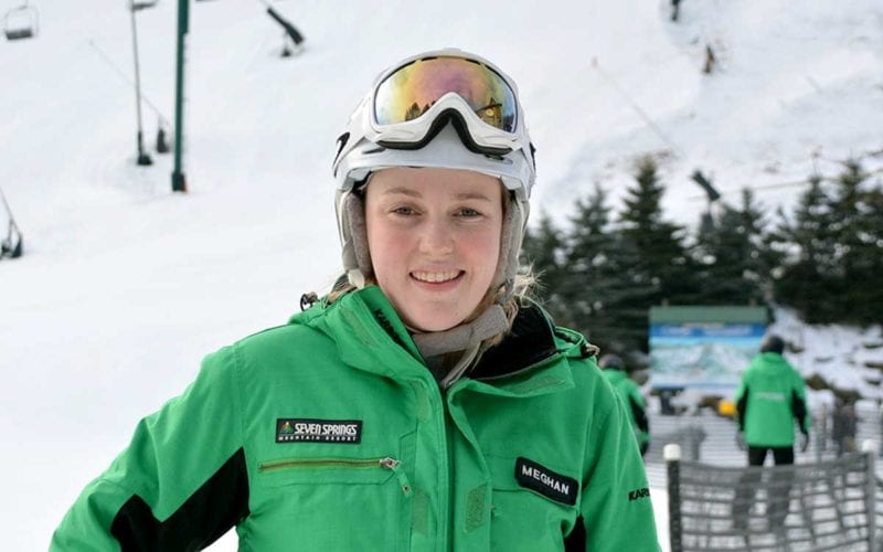 Meg Irvine - Skier - Tiny Tots' Instructor